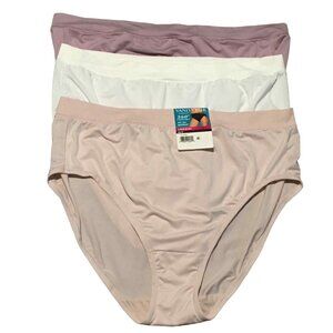 Vanity Fair 360 Comfort Hi-Cut Panties | Soft Flex Waistband | Size 4X (11)